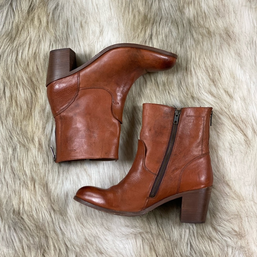 Dolce Vita Leather Ankle Boots, Size 10 - Picture 3 of 14